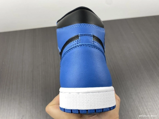 Rep Air 1 Blue' 555088-404 'Dark Marina High Jordan Retro OG 0714